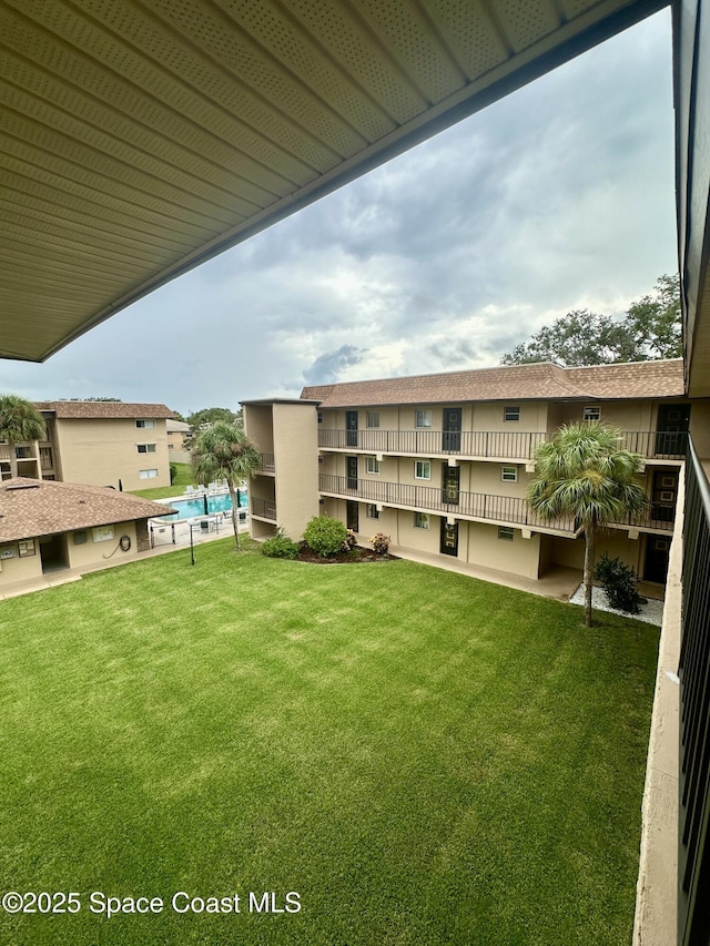 3210 N Harbor City Blvd Unit 316, Melbourne, FL 32935 - view of grassy yard