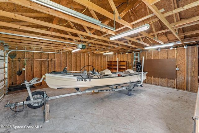 2150 Winston Dr, Cocoa, FL 32926 - garage with a garage door opener