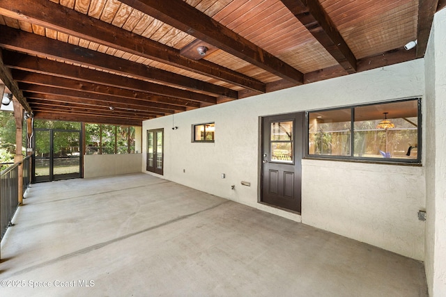 2150 Winston Dr, Cocoa, FL 32926 - view of patio / terrace with french doors