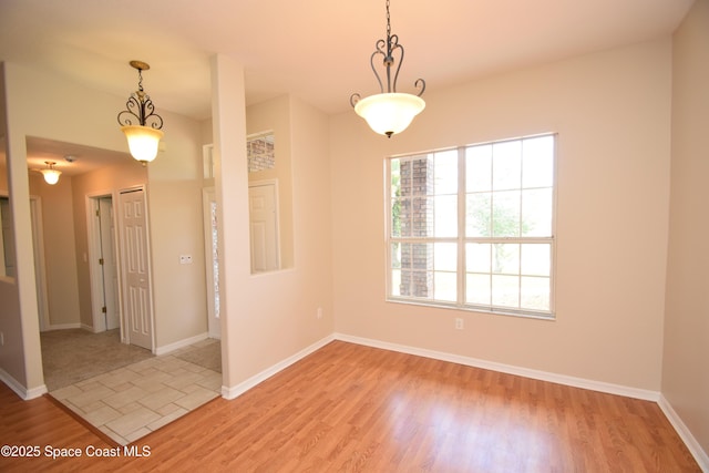 741 Pebble Ave NE, Palm Bay, FL 32907 - spare room featuring light wood-style flooring