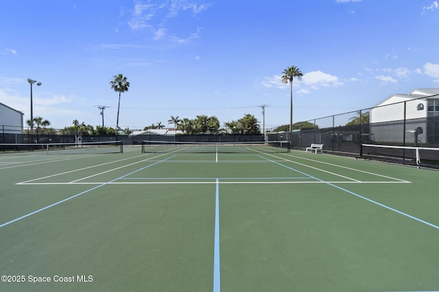 605 Ocean Park Ln Unit V235, Cape Canaveral, FL 32920 - view of tennis court featuring community basketball court