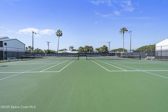 605 Ocean Park Ln Unit V235, Cape Canaveral, FL 32920 - view of tennis court featuring community basketball court