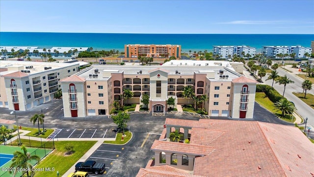 121 Lancha Cir Unit 203, Indian Harbour Beach, FL 32937 - drone / aerial view of apartment complex and a large body of water