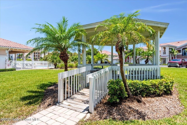 121 Lancha Cir Unit 203, Indian Harbour Beach, FL 32937 - view of property's community with a lawn