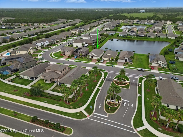 4729 Alligator Flag Cir, West Melbourne, FL 32904 - aerial view of property and surrounding area featuring nearby suburban area and a nearby body of water