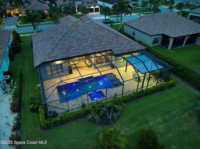 5197 Kirkwall Cir, Melbourne, FL 32940 - aerial perspective of suburban area