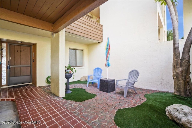1611 Minutemen Cswy Unit 107-Hh, Cocoa Beach, FL 32931 - view of patio