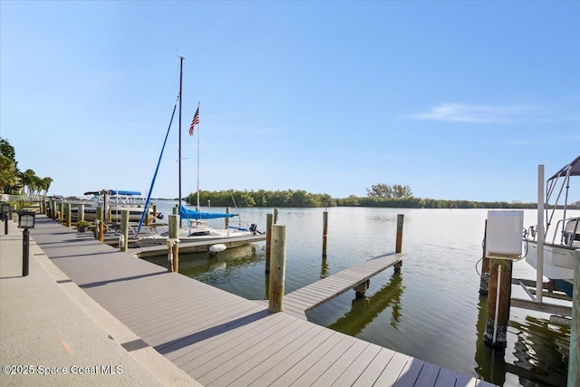1611 Minutemen Cswy Unit 107-Hh, Cocoa Beach, FL 32931 - dock with a water view