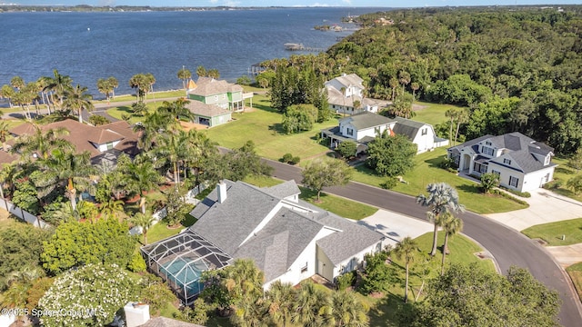 2351 Stonebridge Dr, Rockledge, FL 32955 - aerial perspective of suburban area featuring a nearby body of water