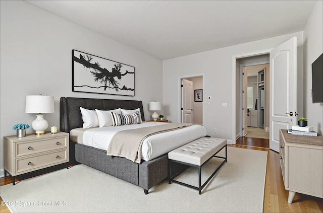 2351 Stonebridge Dr, Rockledge, FL 32955 - bedroom with wood finished floors
