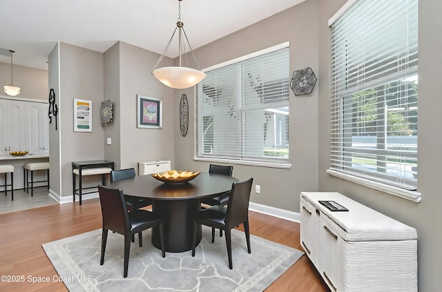 2351 Stonebridge Dr, Rockledge, FL 32955 - dining room with wood finished floors and baseboards