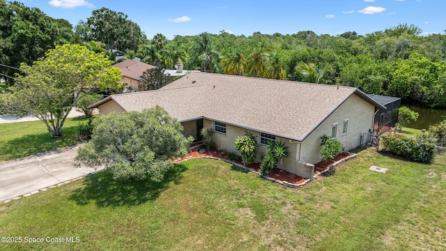1081 Sunswept Rd NE, Palm Bay, FL 32905 - aerial view of property and surrounding area