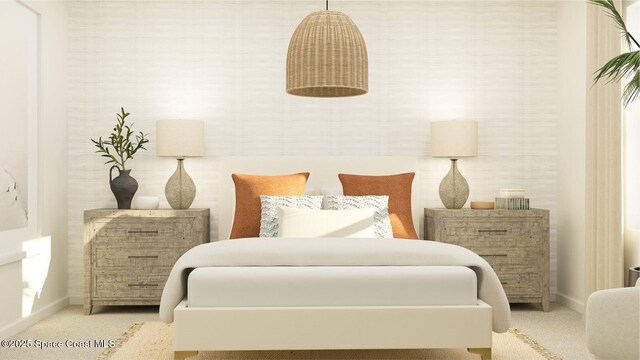 2643 Antarus Dr NW, Palm Bay, FL 32907 - carpeted bedroom with baseboards