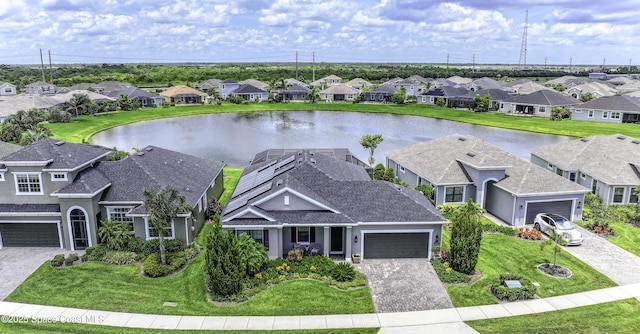 3975 Archdale St, Melbourne, FL 32940 - aerial perspective of suburban area featuring a large body of water