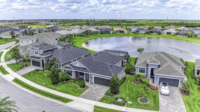 3975 Archdale St, Melbourne, FL 32940 - aerial view of residential area featuring a nearby body of water