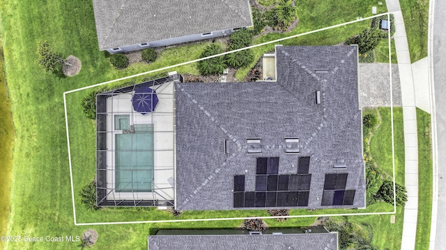 3975 Archdale St, Melbourne, FL 32940 - view of subject property with property parcel outlined