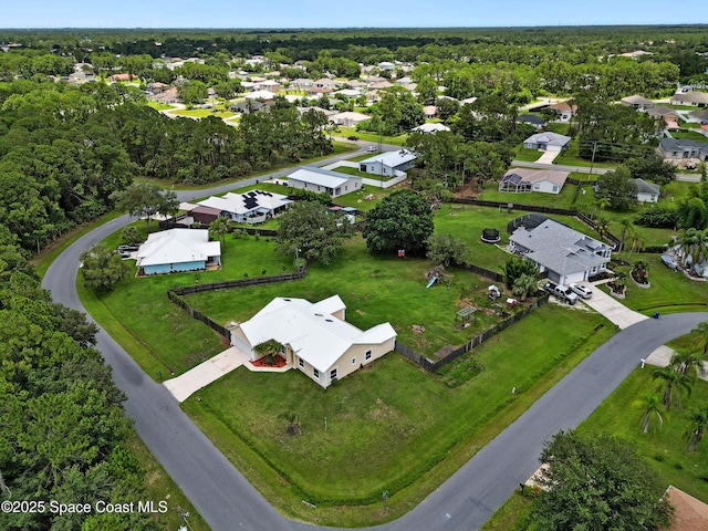 2749 Digby Rd SE, Palm Bay, FL 32909 - aerial overview of property's location featuring nearby suburban area