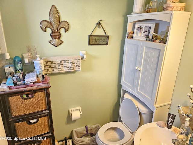 997 Sonesta Ave NE Unit 202, Palm Bay, FL 32905 - half bathroom with toilet