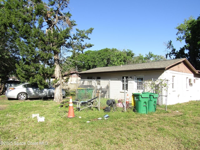 1628 Sue Dr Unit B, Cocoa, FL 32922 - rear view of house