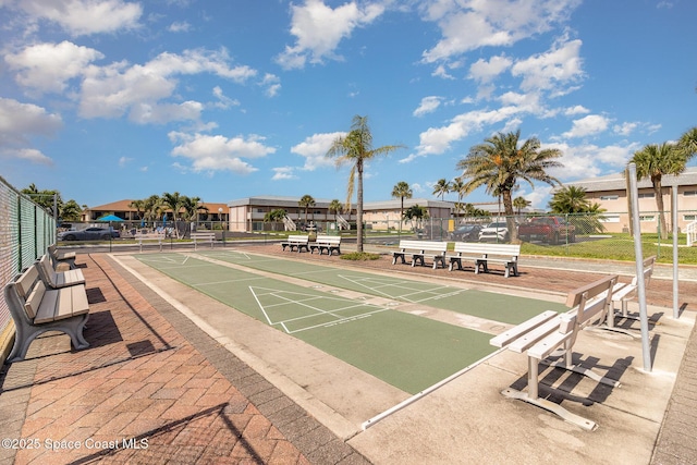3150 N Atlantic Ave Unit 7-440, Cocoa Beach, FL 32931 - view of property's community featuring shuffleboard