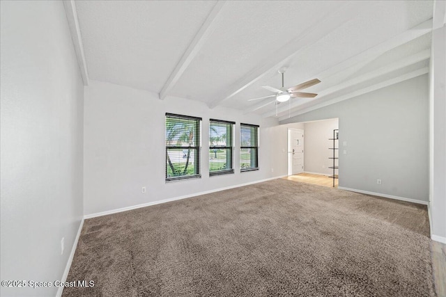 380 Cherry Ct, Satellite Beach, FL 32937 - unfurnished room with carpet and a ceiling fan