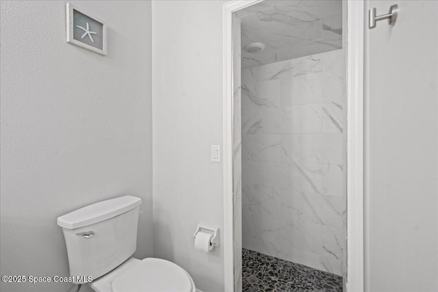 380 Cherry Ct, Satellite Beach, FL 32937 - full bath with toilet and a marble finish shower