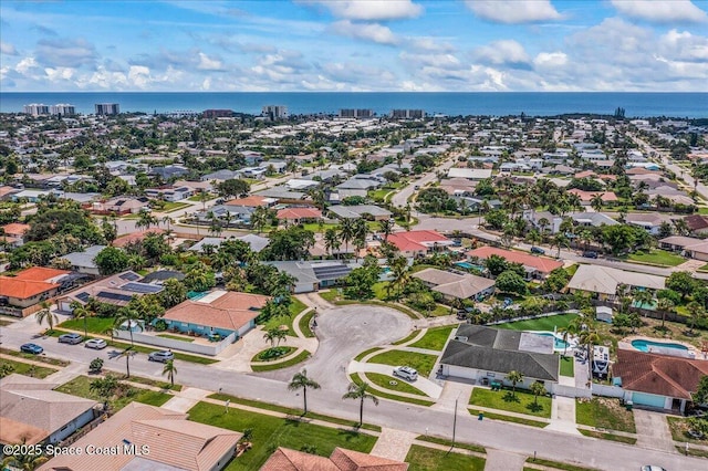 380 Cherry Ct, Satellite Beach, FL 32937 - aerial view of residential area featuring a large body of water