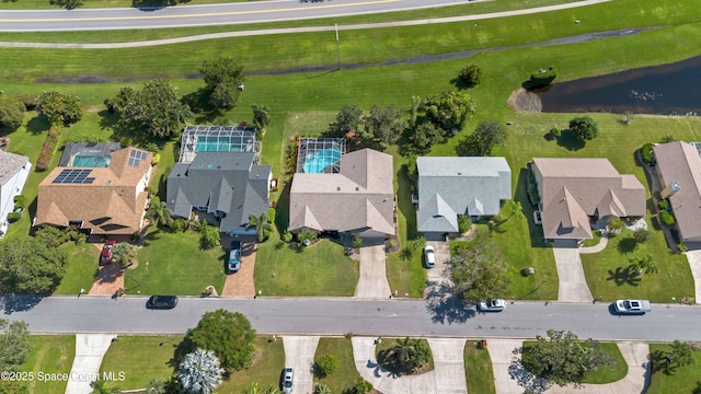 1276 Cypress Trace Dr, Melbourne, FL 32940 - aerial view of property and surrounding area with a large body of water