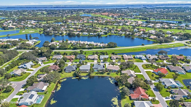 1276 Cypress Trace Dr, Melbourne, FL 32940 - aerial overview of property's location featuring nearby suburban area