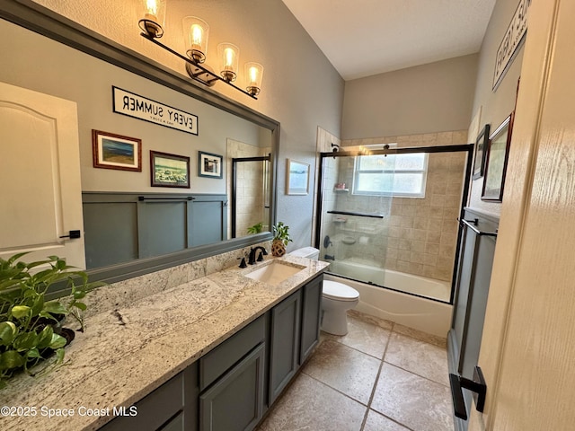 52 Riverview Ln, Cocoa Beach, FL 32931 - full bathroom featuring vanity and combined bath / shower with glass door