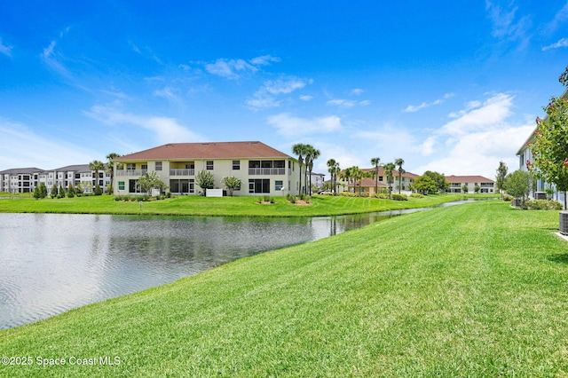 3930 Playa Del Sol Dr Unit 106, Rockledge, FL 32955 - water view featuring nearby suburban area