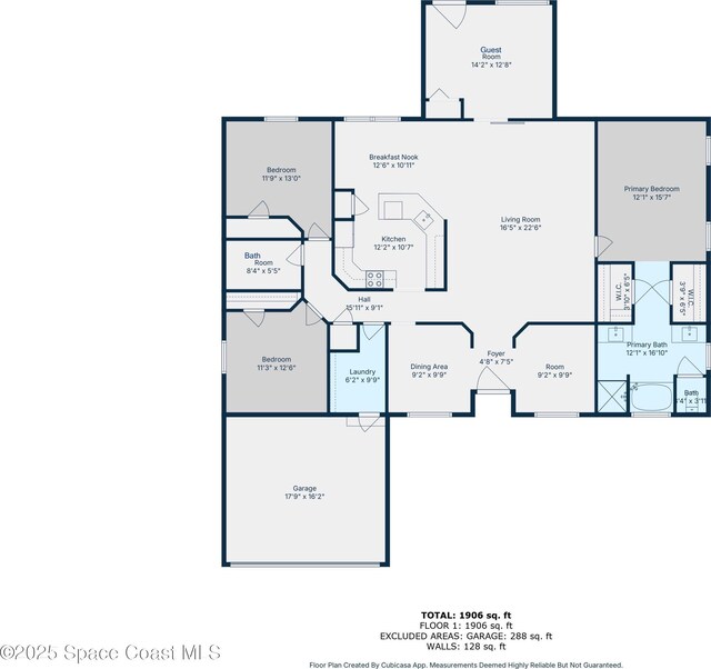 3162 San Salvador Ave, Palm Bay, FL 32909 - view of room layout