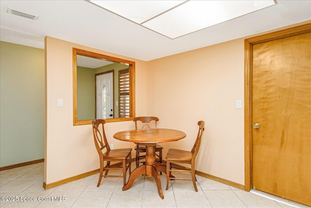 101 La Costa St Unit 2B, Melbourne Beach, FL 32951 - dining room with baseboards
