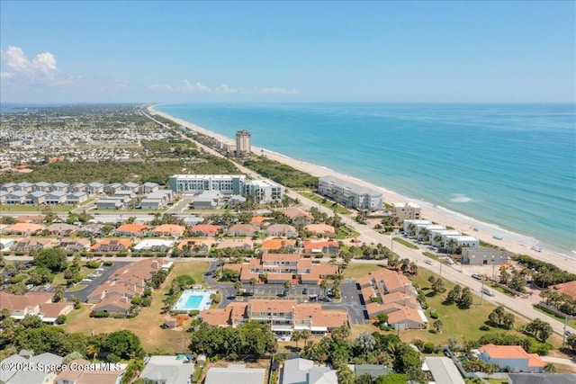 101 La Costa St Unit 2B, Melbourne Beach, FL 32951 - aerial overview of property's location featuring expansive beach and nearby suburban area