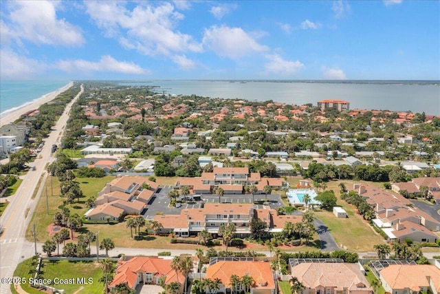 101 La Costa St Unit 2B, Melbourne Beach, FL 32951 - aerial view of residential area with a large body of water