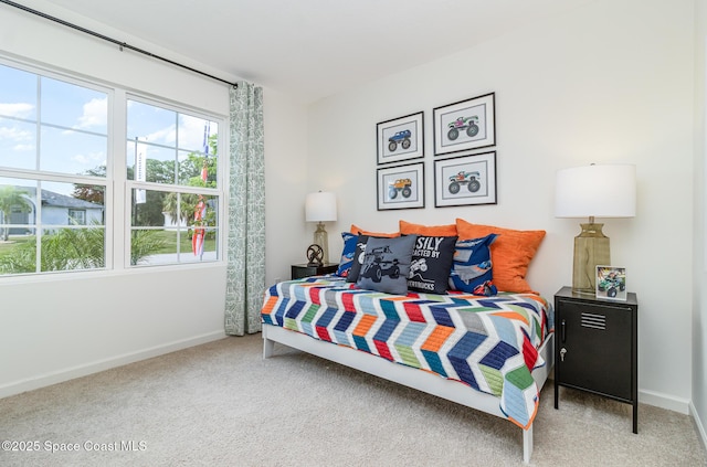 1821 Saxton Rd, Cocoa, FL 32926 - carpeted bedroom with baseboards