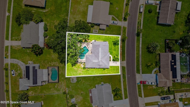 1242 Creel Rd NE, Palm Bay, FL 32905 - view of property location featuring a pool area and property boundaries highlighted