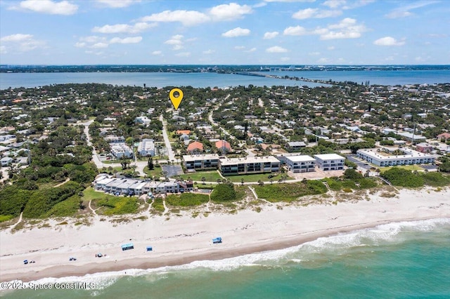 212 Ormond Dr, Indialantic, FL 32903 - bird's eye view of expansive coastline