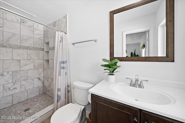 212 Ormond Dr, Indialantic, FL 32903 - full bathroom featuring vanity and tiled shower