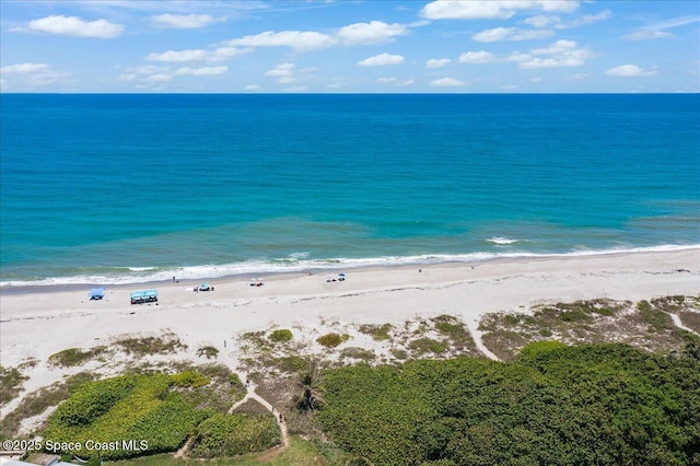 212 Ormond Dr, Indialantic, FL 32903 - water view featuring local beach