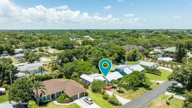 1949 36th Ave, Vero Beach, FL 32960 - aerial perspective of suburban area