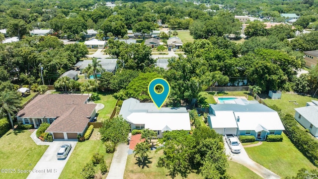 1949 36th Ave, Vero Beach, FL 32960 - aerial perspective of suburban area