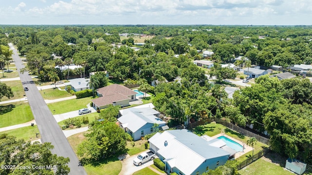1949 36th Ave, Vero Beach, FL 32960 - aerial view of residential area featuring a pool area
