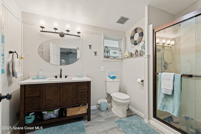 1949 36th Ave, Vero Beach, FL 32960 - full bath featuring vanity and a shower stall