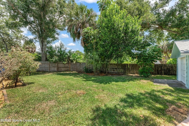 4060 Rhonda Ct, Merritt Island, FL 32952 - view of fenced backyard