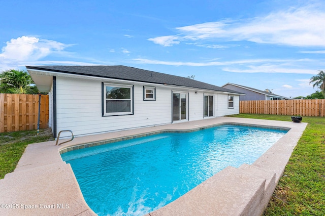 865 Southern Pine Trl, Rockledge, FL 32955 - view of swimming pool featuring a fenced backyard and a patio