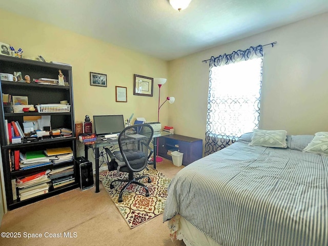 2735 Revolution St Unit 101, Melbourne, FL 32935 - bedroom with carpet flooring and a desk