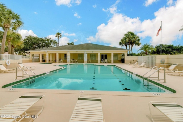 2324 Addington Cir, Rockledge, FL 32955 - community pool with a patio