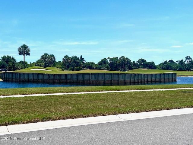 2324 Addington Cir, Rockledge, FL 32955 - water view featuring a tree filled landscape and a golf course
