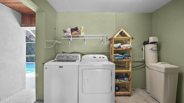 2009 Vaughn St, Titusville, FL 32796 - washroom with independent washer and dryer